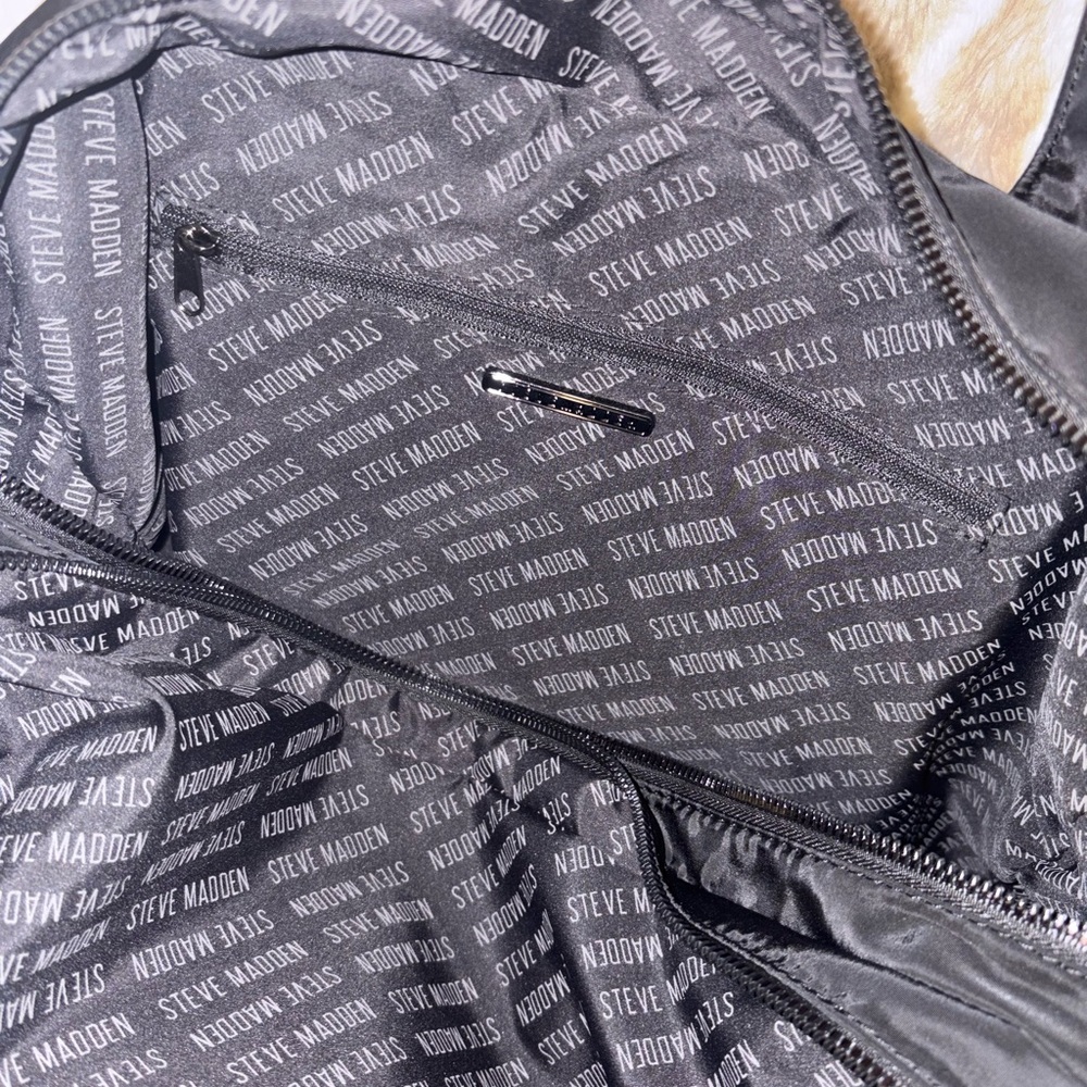 NWT Steve Madden Black Duffel Bag Set - Picture 2 of 9